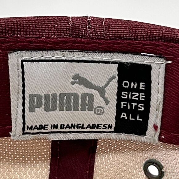 Vintage 90s Washington Redskins Hat Cap Commanders Gradient Puma Pro Line Red - Picture 9 of 10